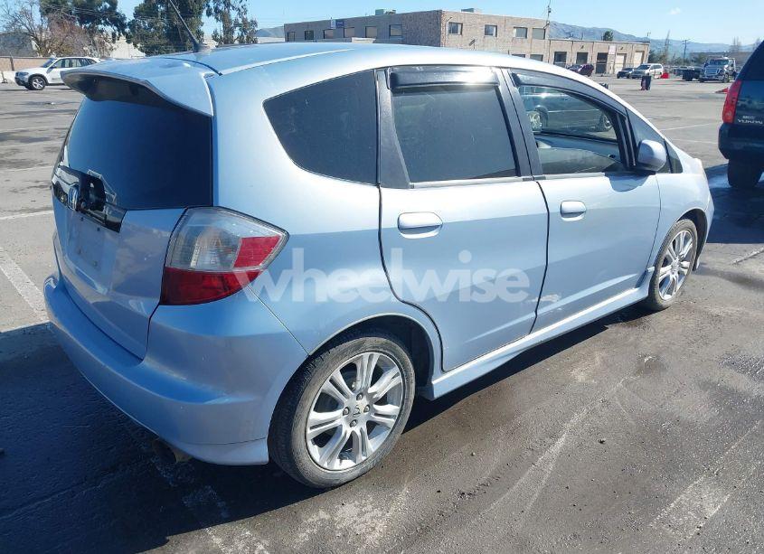 Photo 4 of 2009 Honda Fit SPORT (VIN JHMGE87409S007554)