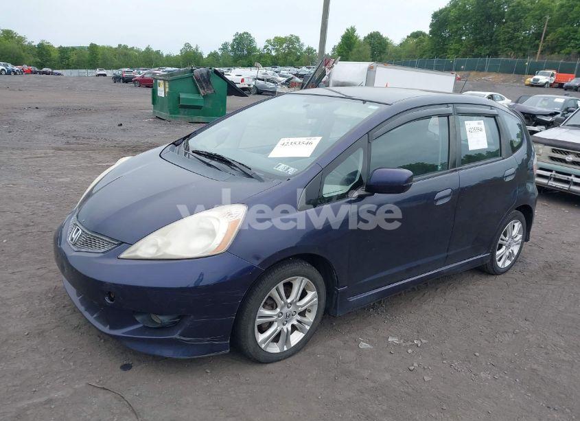 Photo 2 of 2009 Honda Fit SPORT (VIN JHMGE87679S043551)