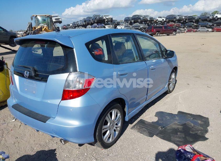 Photo 4 of 2009 Honda Fit SPORT (VIN JHMGE88419C001092)