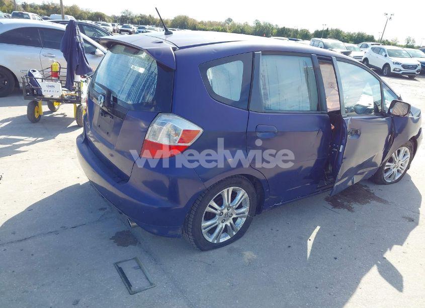 Photo 4 of 2009 Honda Fit SPORT (VIN JHMGE88439S041938)