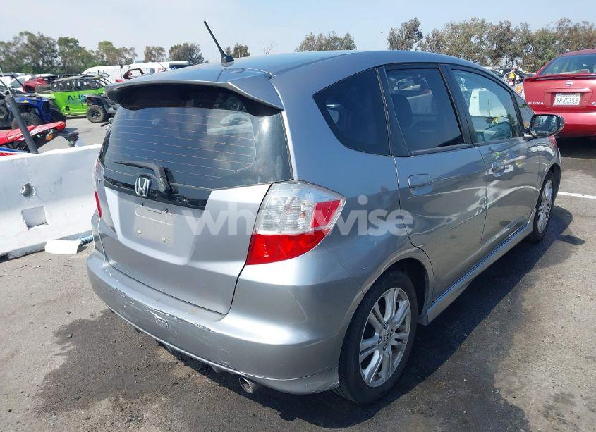 Photo 4 of 2009 Honda Fit SPORT (VIN JHMGE88499S008698)