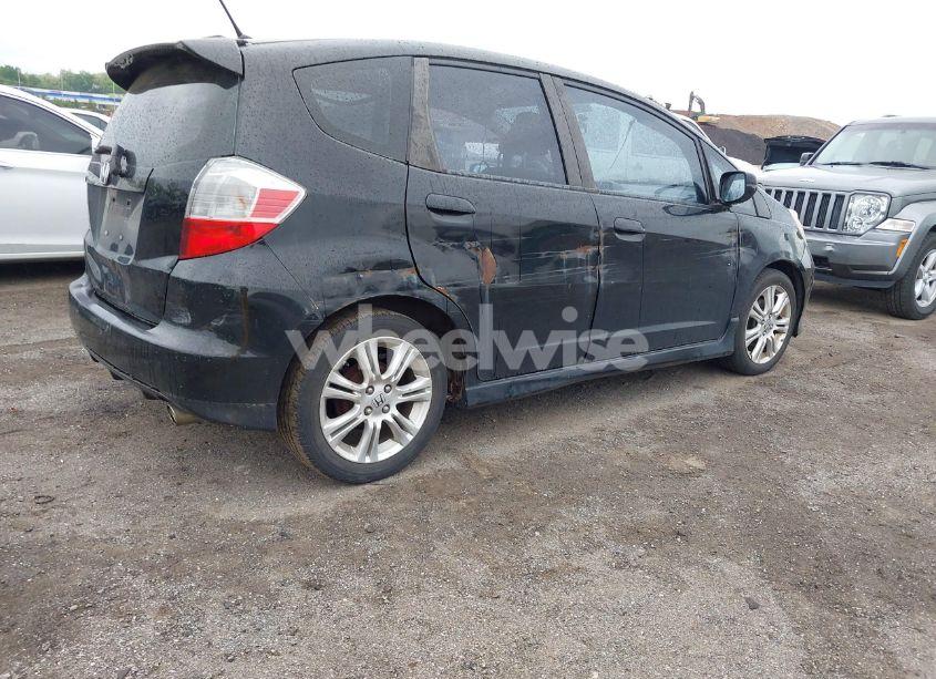 Photo 4 of 2009 Honda Fit SPORT (VIN JHMGE88499S018891)
