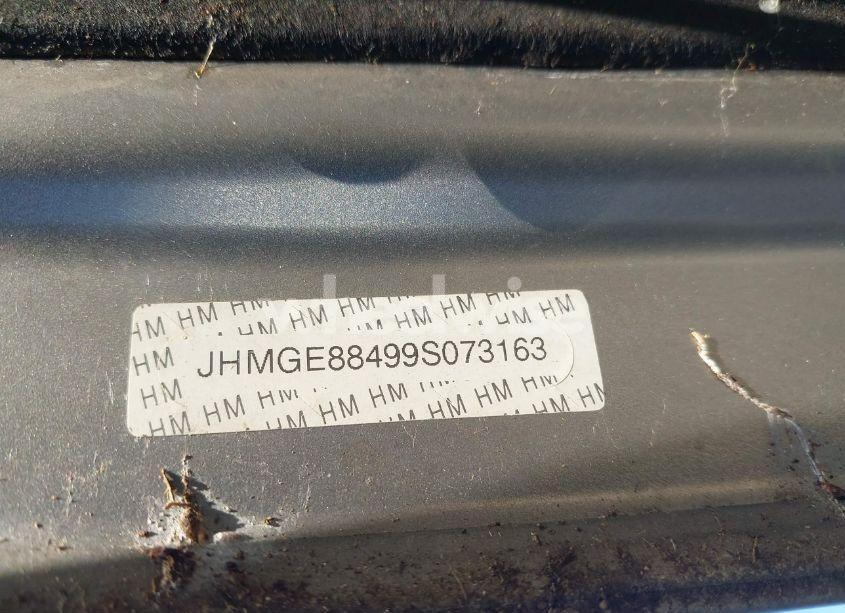 Photo 9 of 2009 Honda Fit SPORT (VIN JHMGE88499S073163)