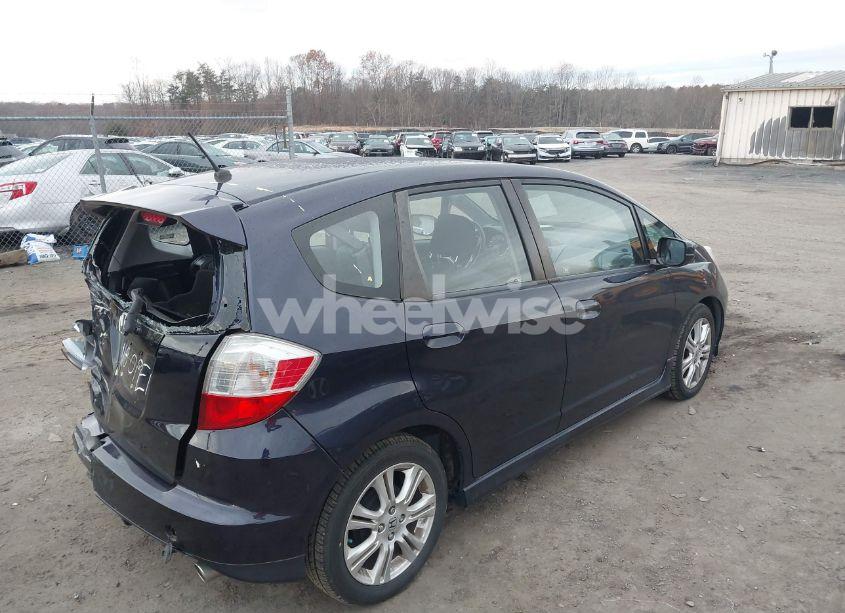 Photo 4 of 2009 Honda Fit SPORT (VIN JHMGE88689S004594)
