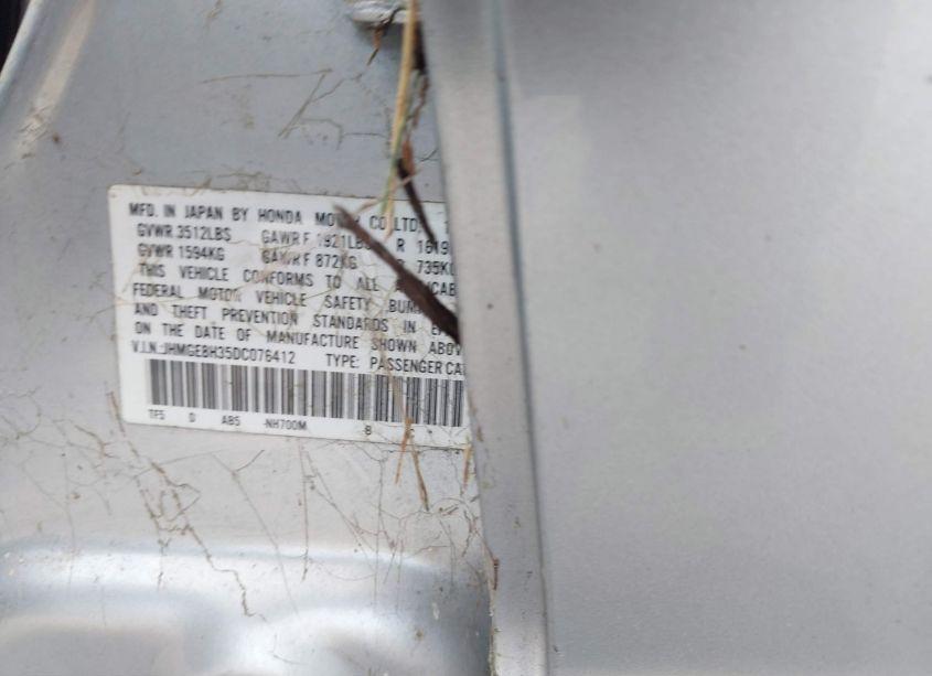 Photo 9 of 2013 Honda Fit (VIN JHMGE8H35DC076412)