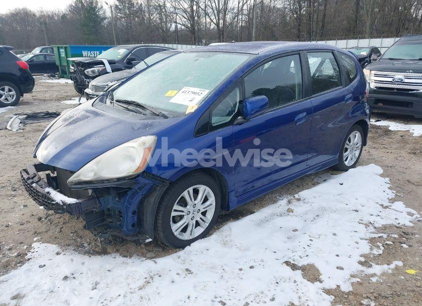 Photo 2 of 2010 Honda Fit SPORT (VIN JHMGE8H41AS006576)