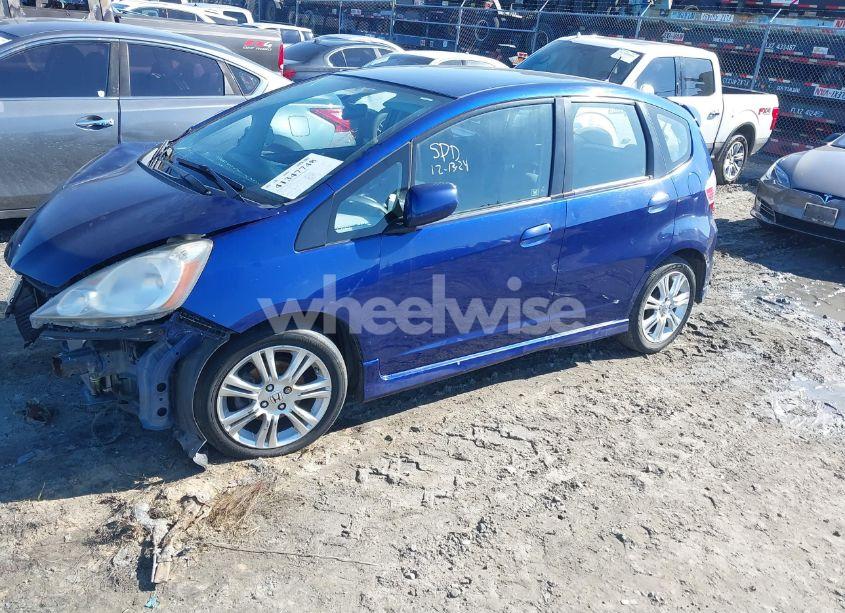 Photo 2 of 2010 Honda Fit SPORT (VIN JHMGE8H42AC012591)