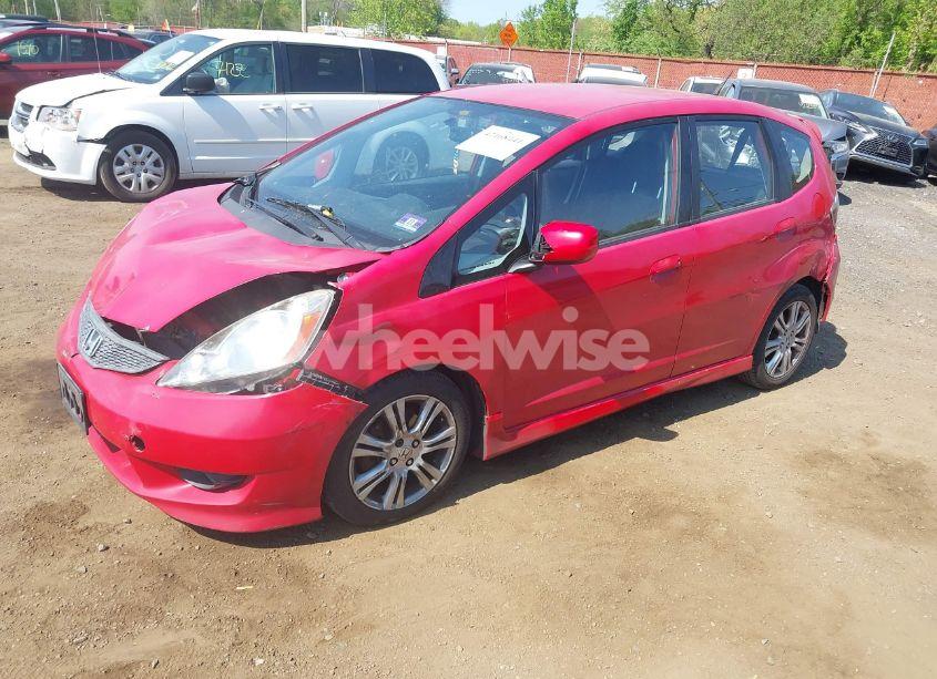 Photo 2 of 2010 Honda Fit SPORT (VIN JHMGE8H44AC001821)