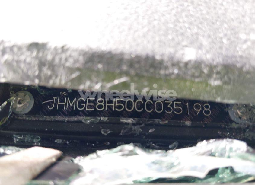 Photo 9 of 2012 Honda Fit SPORT (VIN JHMGE8H50CC035198)