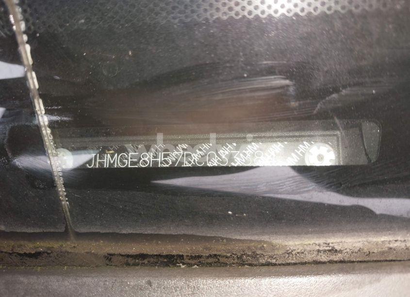 Photo 9 of 2013 Honda Fit SPORT (VIN JHMGE8H57DC033384)