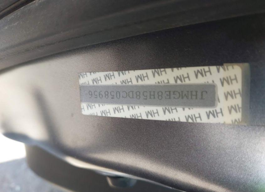 Photo 9 of 2013 Honda Fit SPORT (VIN JHMGE8H58DC058956)