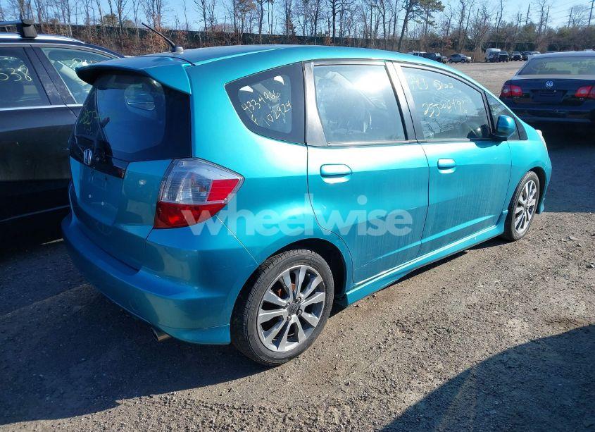 Photo 4 of 2012 Honda Fit SPORT (VIN JHMGE8H5XCC014794)