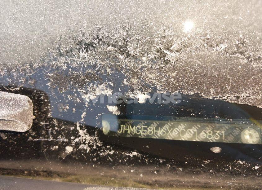 Photo 9 of 2012 Honda Fit SPORT (VIN JHMGE8H6XCC016831)