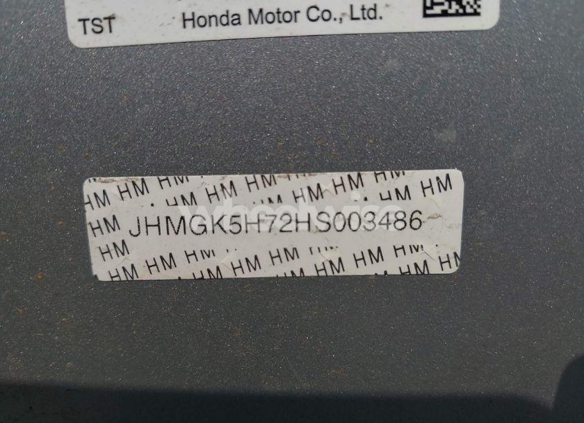 Photo 18 of 2017 Honda Fit EX (VIN JHMGK5H72HS003486)