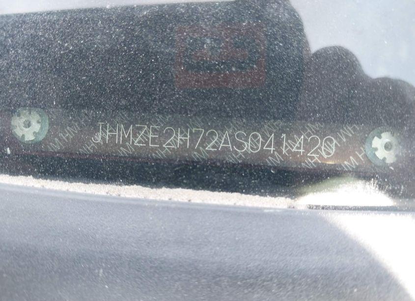 Photo 9 of 2010 Honda Insight EX (VIN JHMZE2H72AS041420)