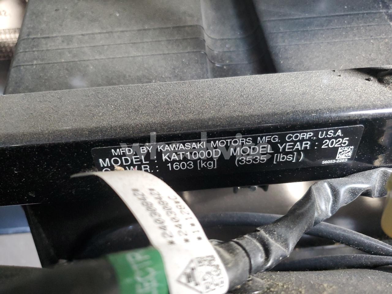 Photo 10 of 2025 KAWA MULE PRO-FXT 1000 RA (VIN JKAATCD19SB505228)