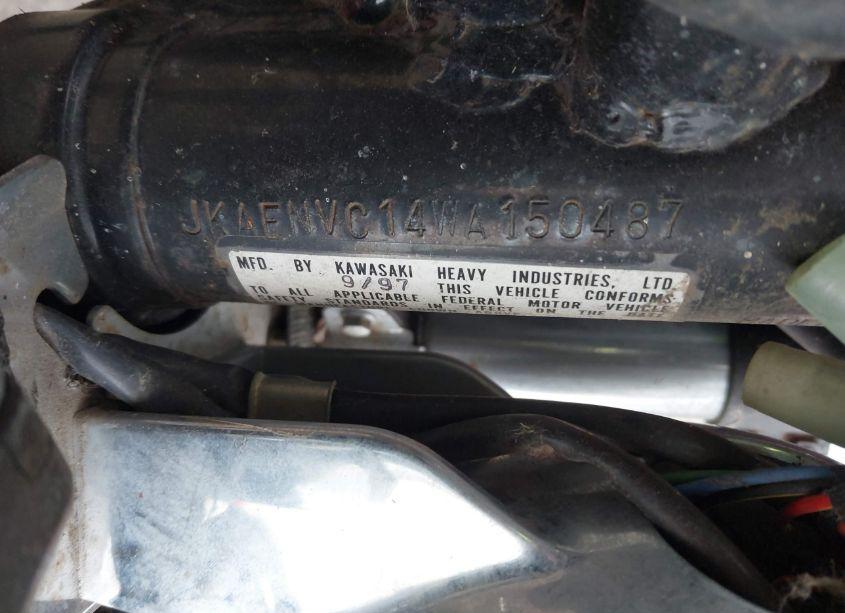 Photo 10 of 1998 Kawasaki En500 C (VIN JKAENVC14WA150487)