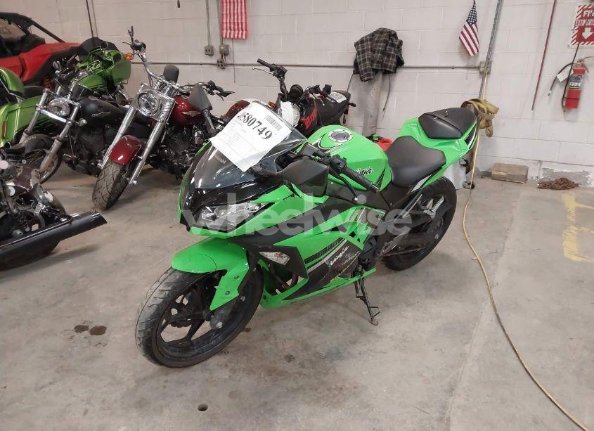 Photo 2 of 2013 Kawasaki Ex300 A (VIN JKAEX8A1XDDA00672)