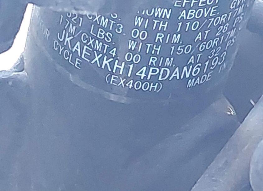 Photo 10 of 2023 Kawasaki Ex400 N/A (VIN JKAEXKH14PDAN6193)