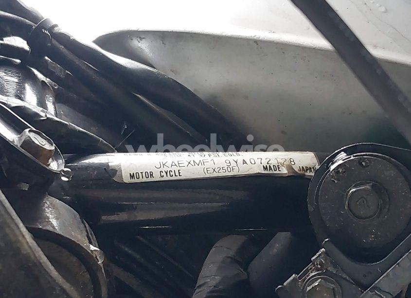 Photo 10 of 2000 Kawasaki Ex250 F (VIN JKAEXMF19YA072128)