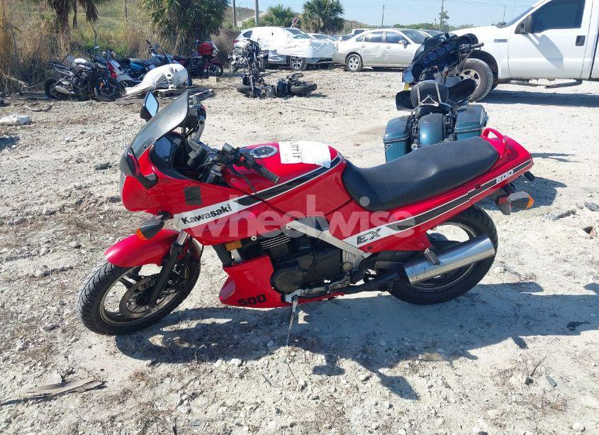 Photo 13 of 1987 Kawasaki Ex500 (VIN JKAEXVA14HA006924)