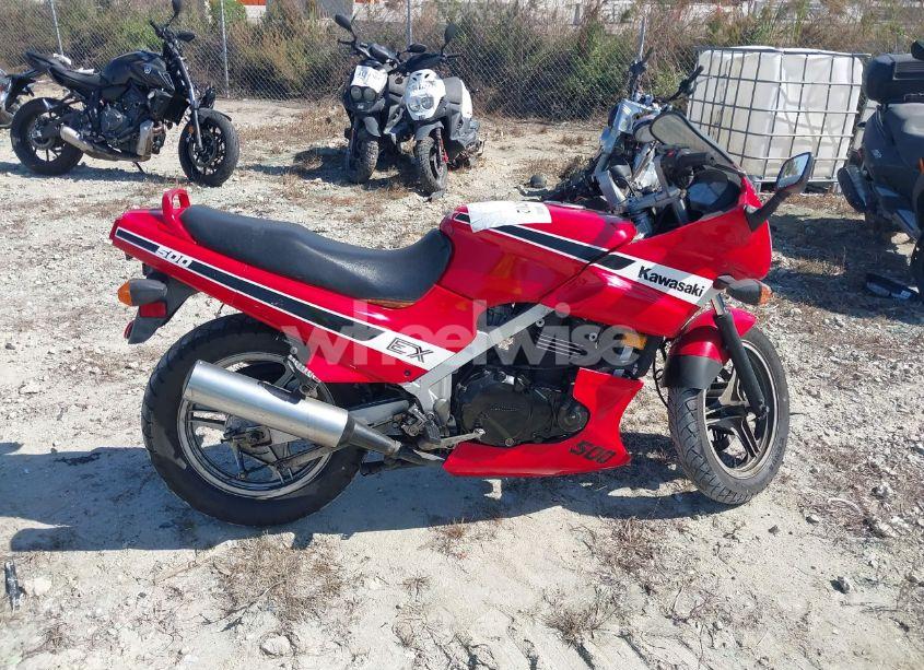 Photo 14 of 1987 Kawasaki Ex500 (VIN JKAEXVA14HA006924)