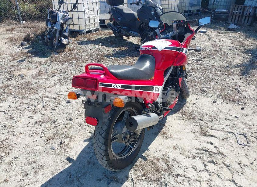 Photo 3 of 1987 Kawasaki Ex500 (VIN JKAEXVA14HA006924)