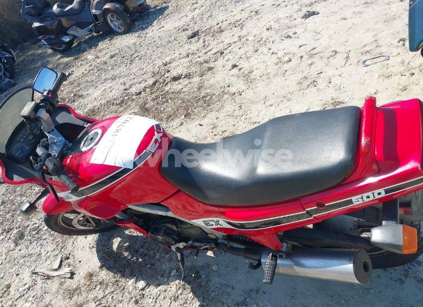 Photo 8 of 1987 Kawasaki Ex500 (VIN JKAEXVA14HA006924)