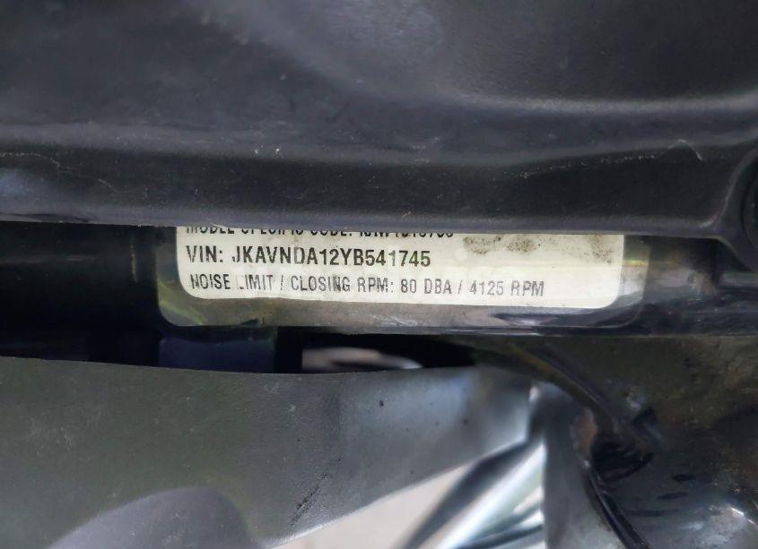 Photo 10 of 2000 Kawasaki Vn750 (VIN JKAVNDA12YB541745)