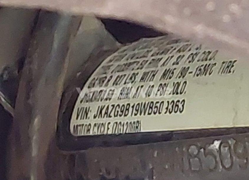 Photo 10 of 1998 Kawasaki Zg1200 B (VIN JKAZG9B19WB509363)
