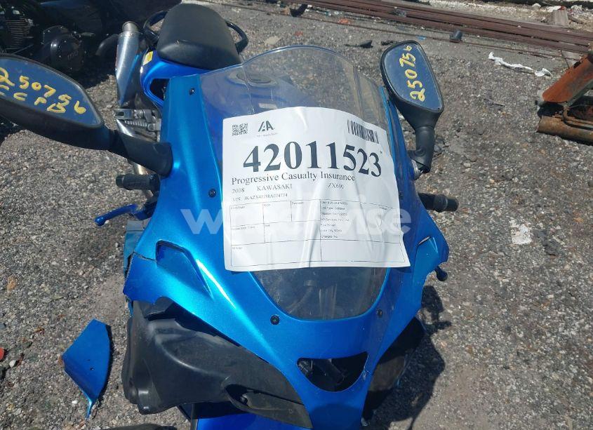 Photo 5 of 2008 Kawasaki Zx600 J1 (VIN JKAZX4J158A074774)