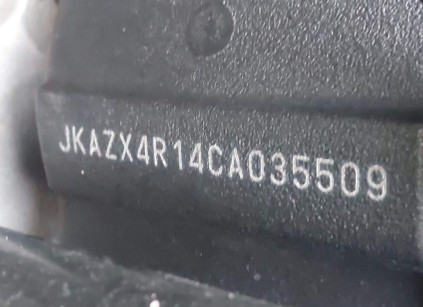 Photo 10 of 2012 Kawasaki Zx600 R (VIN JKAZX4R14CA035509)