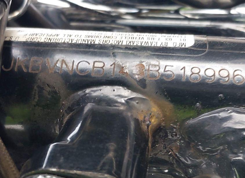 Photo 10 of 2003 Kawasaki Vn800 B (VIN JKBVNCB143B518996)