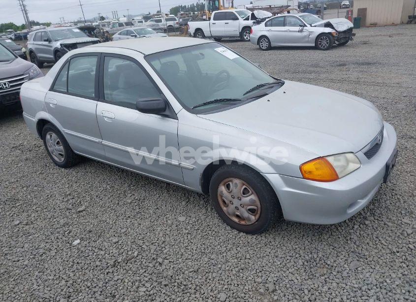 2000 Mazda Protege DX/LX (VIN JM1BJ2225Y0211691) main photo