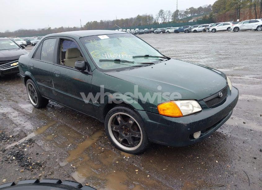 2000 Mazda Protege DX/LX (VIN JM1BJ2225Y0255349) main photo