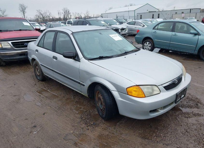 2000 Mazda Protege DX/LX (VIN JM1BJ2227YO296243) main photo