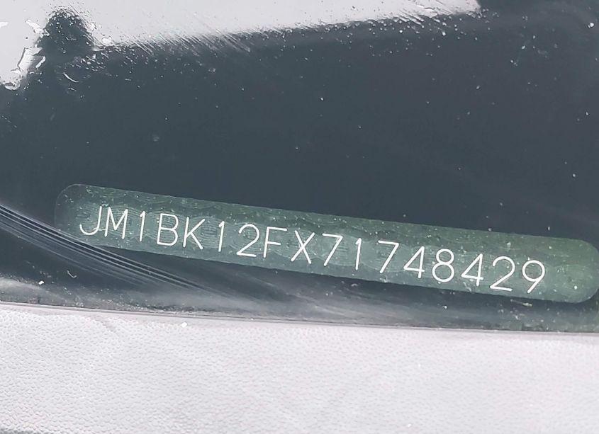 Photo 9 of 2007 Mazda Mazda3 I SPORT (VIN JM1BK12FX71748429)