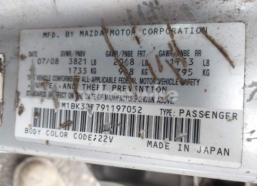 Photo 9 of 2009 Mazda Mazda3 I (VIN JM1BK32F791197052)