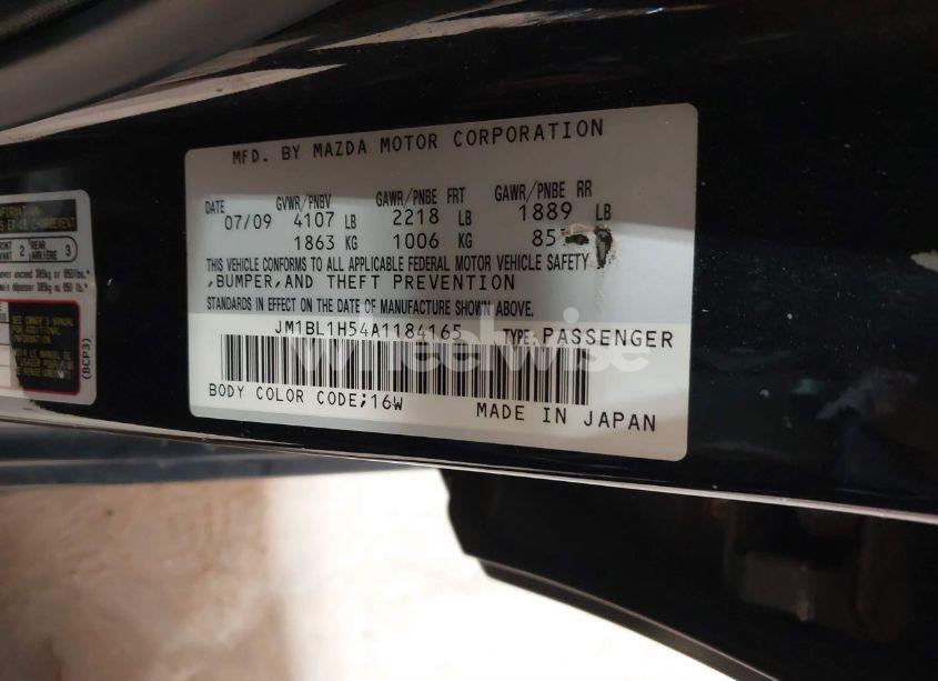 Photo 9 of 2010 Mazda Mazda3 S SPORT (VIN JM1BL1H54A1184165)