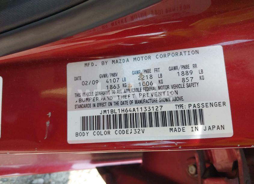 Photo 9 of 2010 Mazda Mazda3 S SPORT (VIN JM1BL1H64A1133127)
