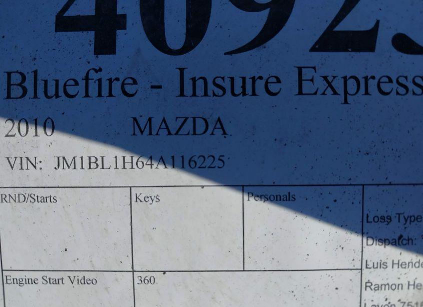 Photo 9 of 2010 Mazda Mazda3 (VIN JM1BL1H64A1162255)