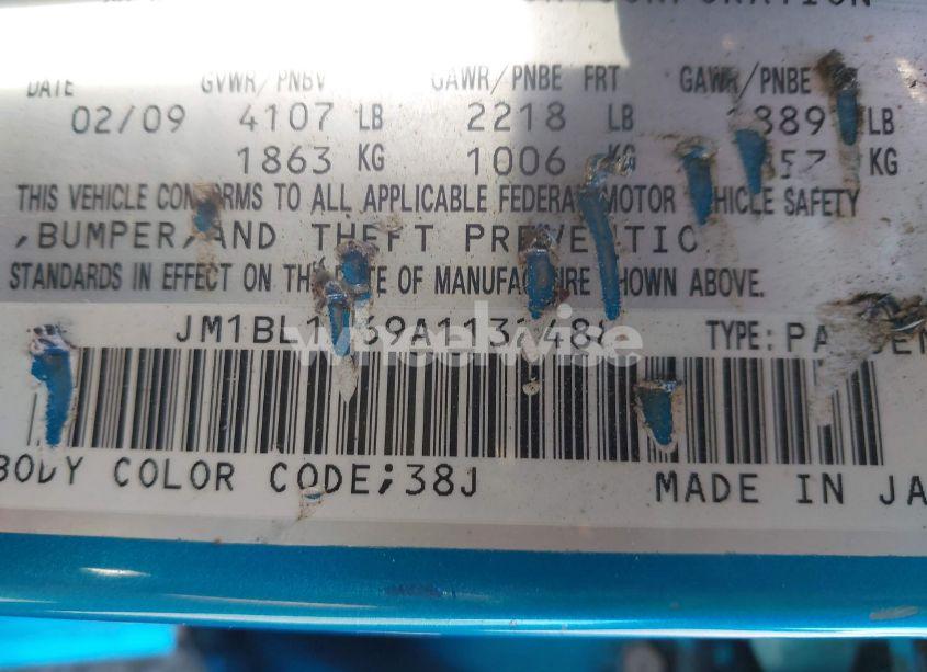 Photo 9 of 2010 Mazda Mazda3 S GRAND TOURING (VIN JM1BL1H69A1132488)