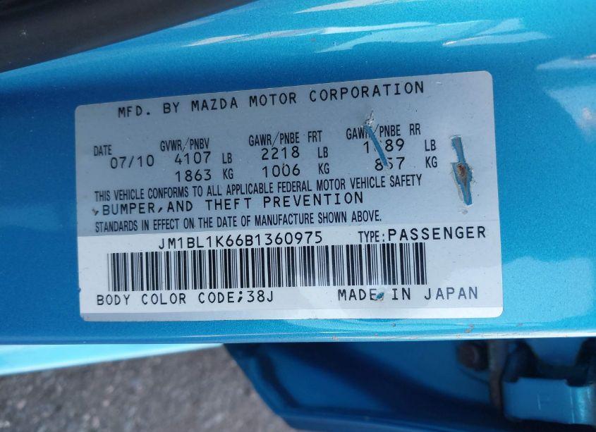 Photo 9 of 2011 Mazda 3 S (VIN JM1BL1K66B1360975)