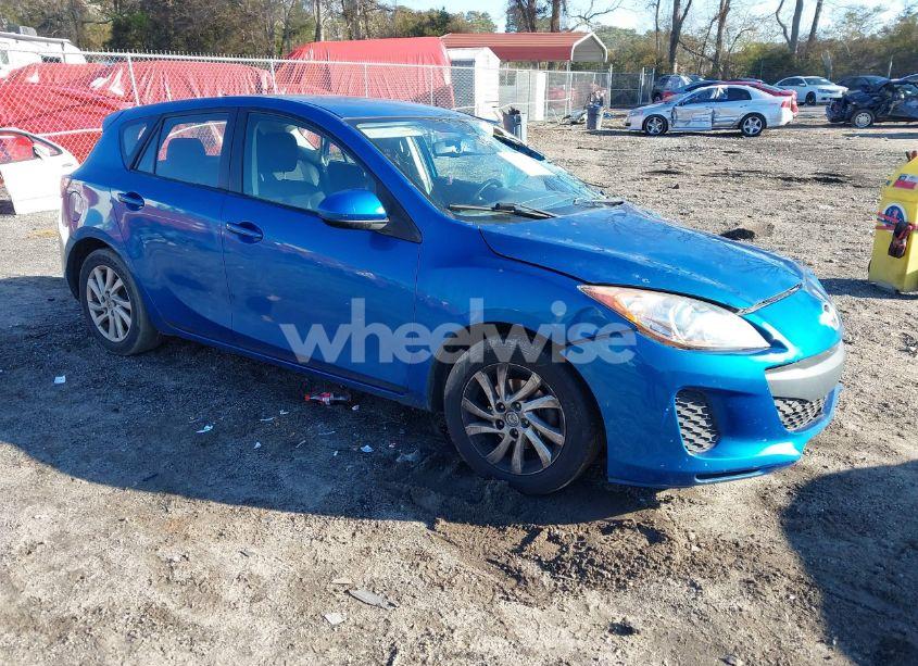 2012 Mazda Mazda3 I TOURING (VIN JM1BL1L71C1664580) main photo