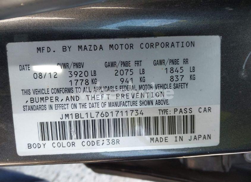 Photo 9 of 2013 Mazda Mazda3 I TOURING (VIN JM1BL1L76D1711734)