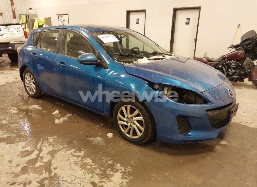 2012 Mazda Mazda3 I TOURING (VIN JM1BL1L79C1529170) main photo