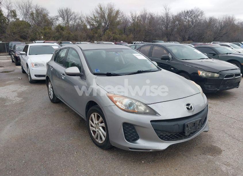 2012 Mazda Mazda3 I TOURING (VIN JM1BL1L7XC1664299) main photo