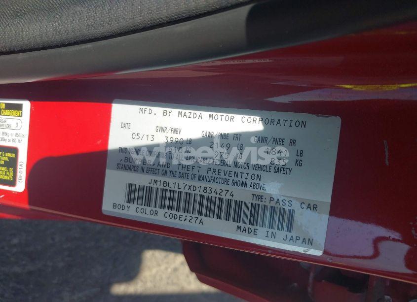 Photo 9 of 2013 Mazda Mazda3 I TOURING (VIN JM1BL1L7XD1834274)