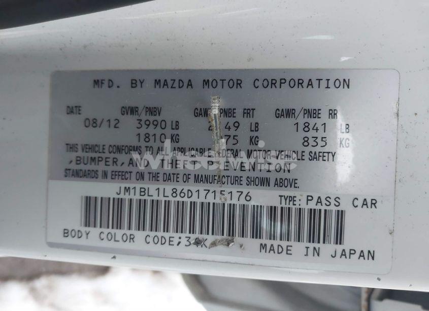 Photo 9 of 2013 Mazda Mazda3 I TOURING (VIN JM1BL1L86D1715176)