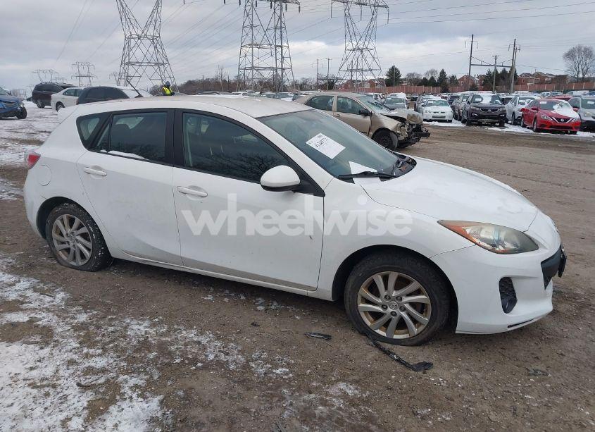 2012 Mazda Mazda3 I TOURING (VIN JM1BL1L87C1583334) main photo